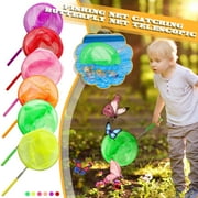 Telescopic Butterfly Net Lightweight Extendable Insect Catching Netting Mesh for Backyard Nature Exploration