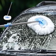 thumbnail image 1 of Telescopic Car Wash Brush Soft Bristle Long Handle Extendable 37-49 Inch for SUV Truck RV Lightweight Scratch-Free Car Cleaning Tool, 1 of 7