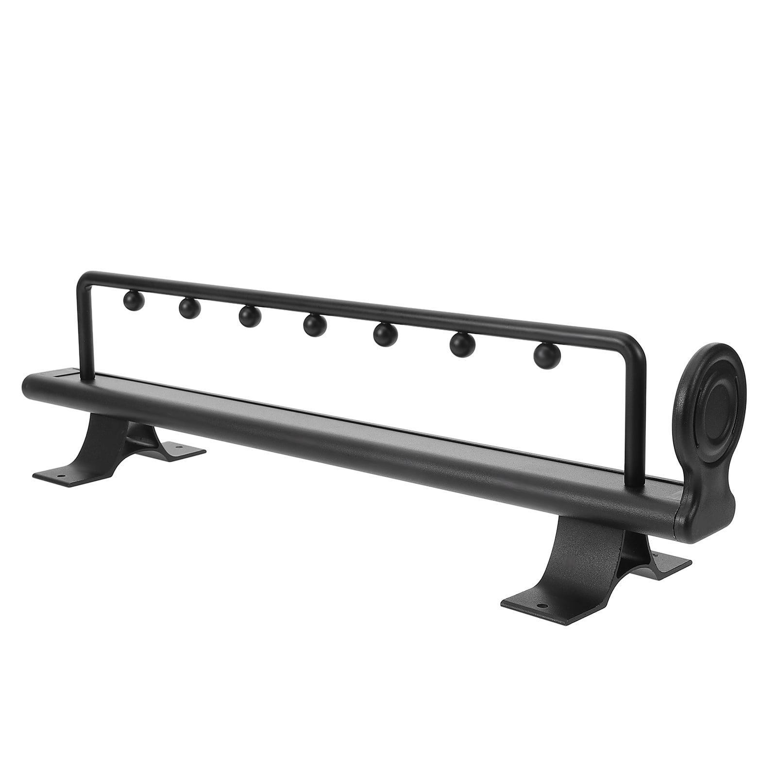 Black Metal Clothes Hanger Rod for Home Use Vertical Closet Storage ...
