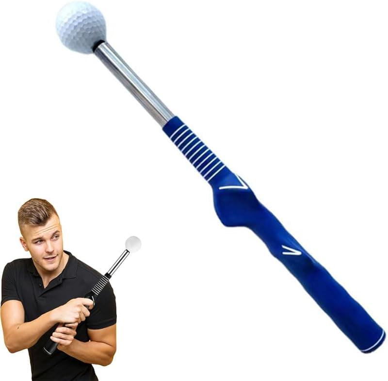 Telescopic Club, 2025 New Retractable Golf Swing Training Aid Golf Grip Trainer, Upgrade Golf Training Aid Indoor and Outdoor Golf Equipment for Beginners and Professionals