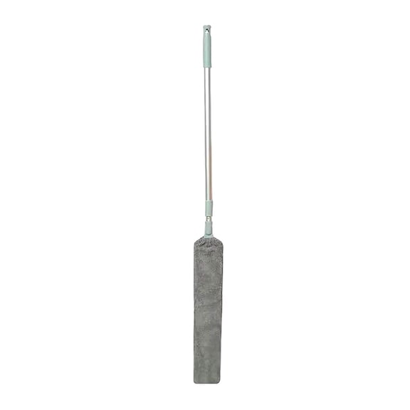 Telescopic Duster Extendable Cleaning Tool with 3 Replacement Heads Microfiber Electrostatic Action for Crevices Under Furniture Home Cleaning Washable Reusable