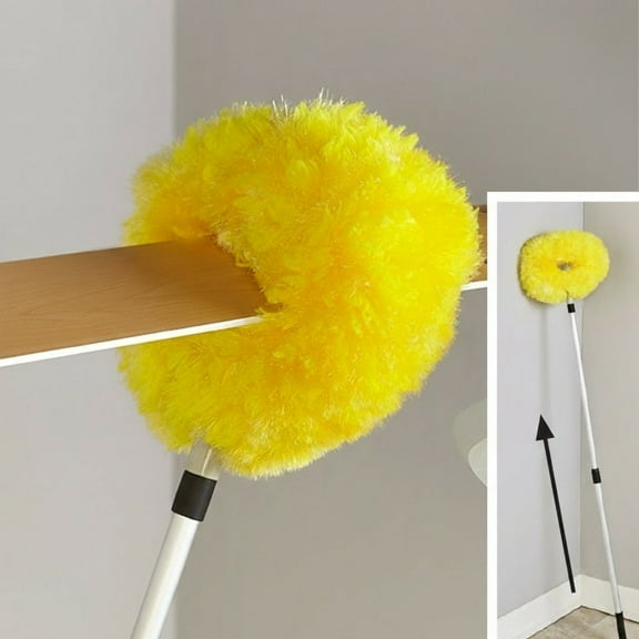 Extendable Ceiling Fan Duster Reach High Spots 36'' to 58'' Adjustable