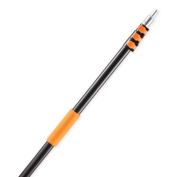 Telescopic Extension Pole 3.8 to 12 Feet Aluminum Alloy Flip Lock Paint Roller Stick for Painting Dusting and Cleaning