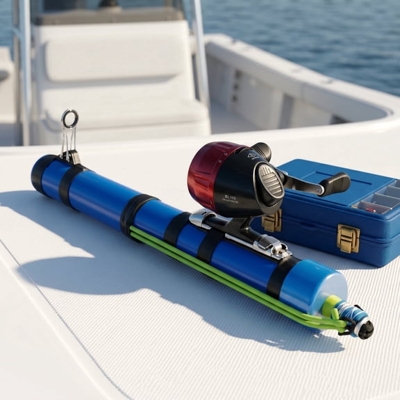 Telescopic Fishing Catapult Rod - Compact Fly Fishing & Lure Launcher Tool for Saltwater and Freshwater, Portable Gear for Outdoor Anglers