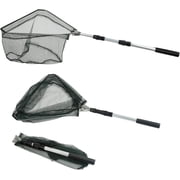 Telescopic Fishing Landing Net with Extendable Handle 40-63 Inches , Lightweight Aluminum Alloy Frame & Tangle-Free Mesh , Ideal for Freshwater Fishing, Catch and Release for All Anglers