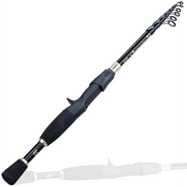 Telescopic Fishing Rod, 24T Carbon Casting/Spinning Travel Fishing