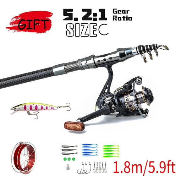 Ugly Stik Dock Runner, Complete Fishing Kit, 2 Rods and Accessories ...