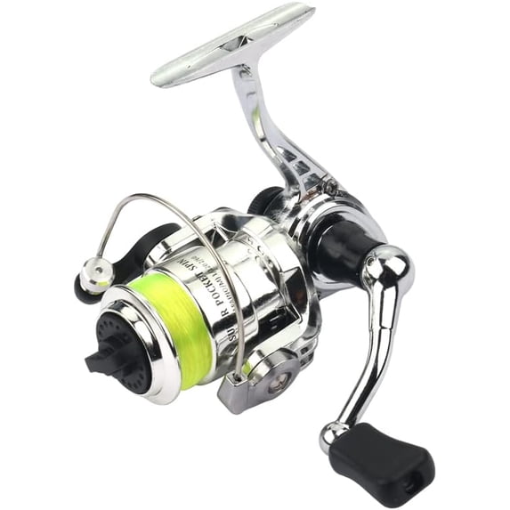 Telescopic Fishing Rod and Reel Combo Kit with Aluminum Case for Beginners