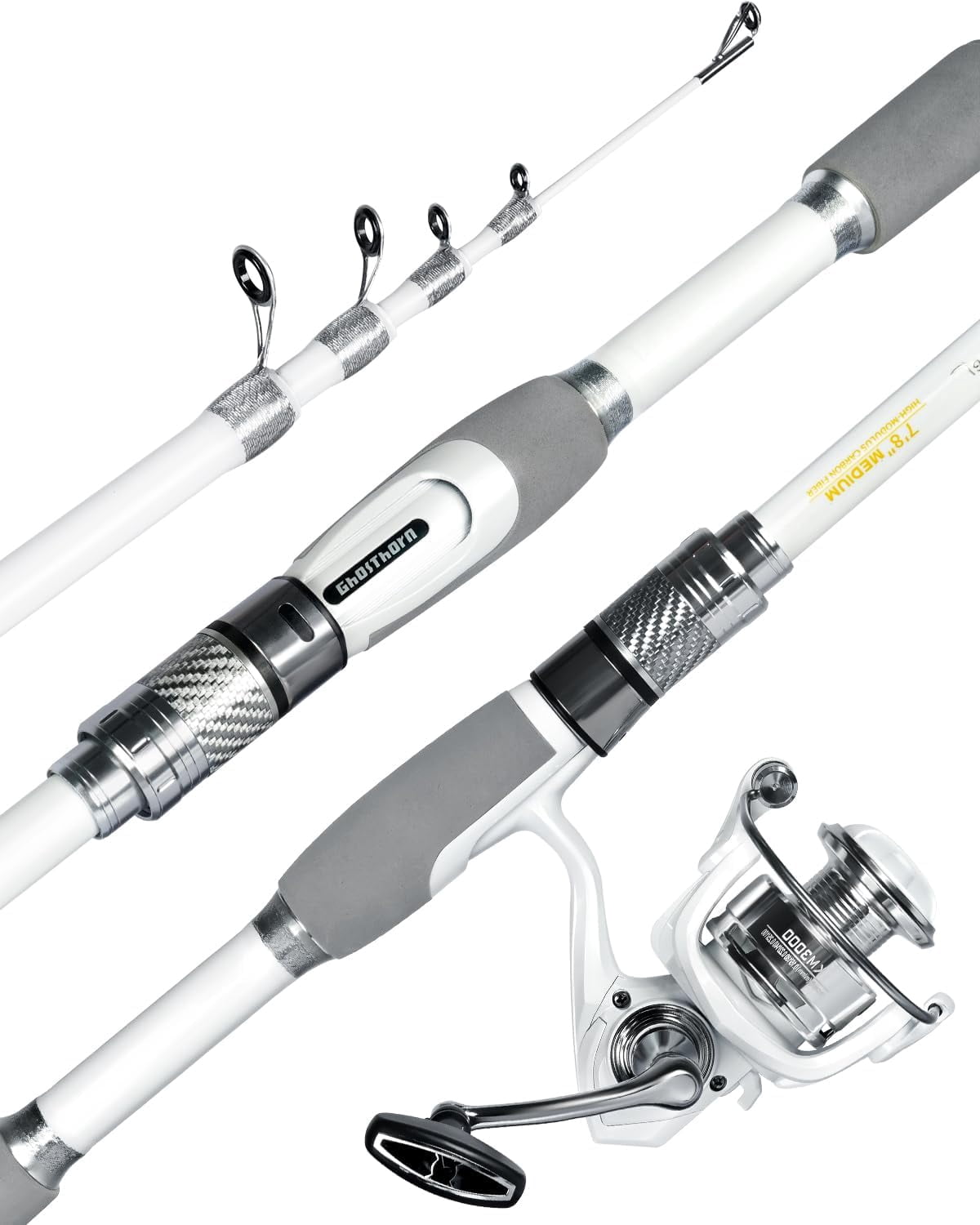 8 ft fishing rod combo Okuma B-S-802-40 Boundary Medium-Heavy Spinning Combo, 8-Foot Length, Black and Silver Finish : And Reel Combos : Sports & Outdoors Specifically designed to haul catfish out of their hiding spots Maxxon Fly 8 ft. Passage