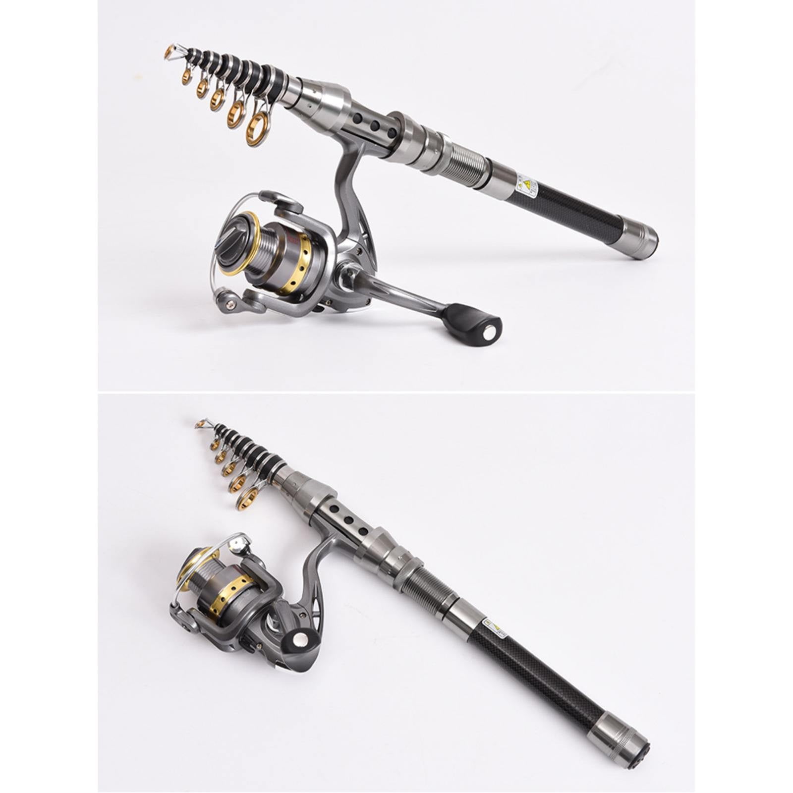 50 inch telescopic spinning fishing pole Two Pack Kid Friendly Kit With Portable Rod Tackle Box Nets And Buckets Outdoor Adventure Ready Fishing Set For Boys And Girls New lightweight BnM Capps and Coleman Ambush