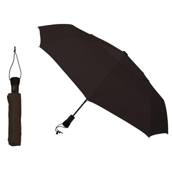 Telescopic Folding Umbrella Black