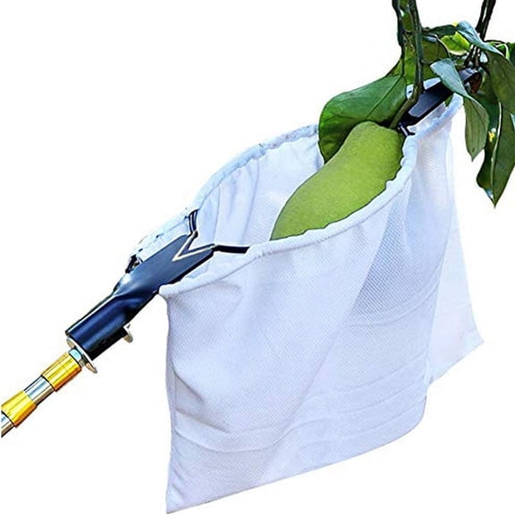 Telescopic Fruit Picker Tool with Collection Bag for High Tree Harvesting