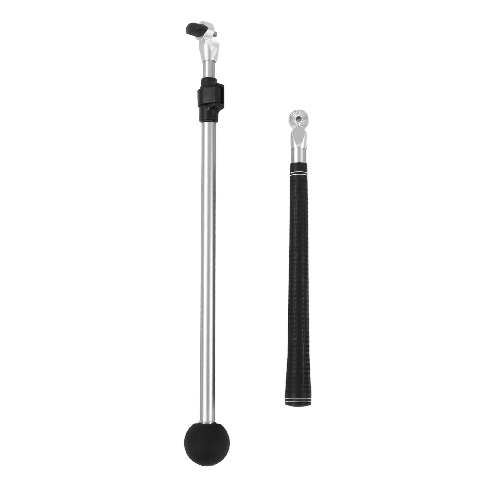 Telescopic Golf Swing Trainer Folding Hands Gesture Corrector Retractable Position GripSilver