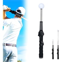 Telescopic Golf Trainer, 2025 Retractable Swing Aid, Golf Accessories for Men, Training Tool with Click Feedback, Suitable for Right or Left-Handed Golfers, Beginner Friendly for Indoor Outdoor Pract