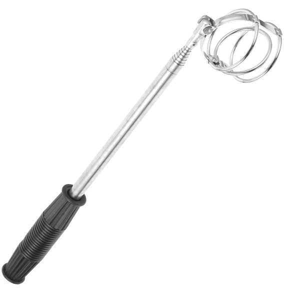 Raindrops Anti Skid Grip Picker Silver 1Pack for Golf Balls on Grass