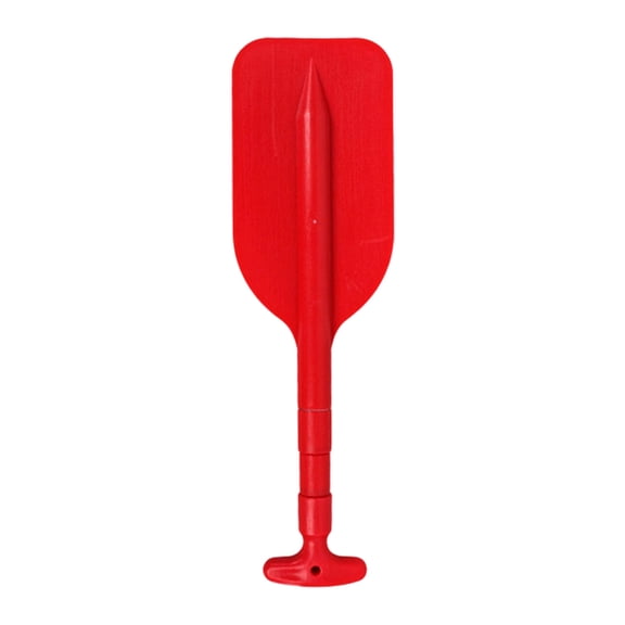 Telescopic Kids Canoe Paddle Non Ergonomic Grip Aluminum Alloy Adjustable Length Rowing Oar for Kayaking Boating Water Sports Students Training