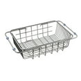 thumbnail image 1 of Telescopic Kitchen Storage Rack 1PC,Stainless Steel Sink Basket11.81x11.81x4.33in,Expandable Dish Drainer with Ventilation Design for Countertop Organization, 1 of 9