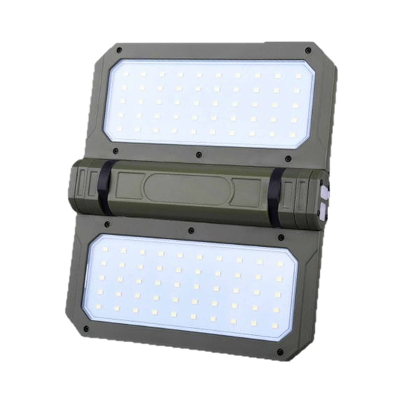 Telescopic LED Camping Light Rechargeable Outdoor Lantern with Stand for Tent Work and Emergency Lighting Adjustable Height 6x8 Inch