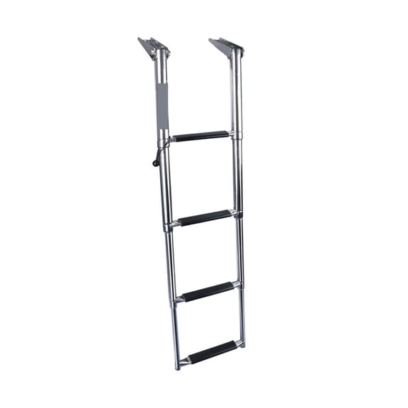 Telescopic Marine Boat Ladder, Stainless Steel Folding Boarding Ladder For Boat Yacht Ship ,Convenient to Use