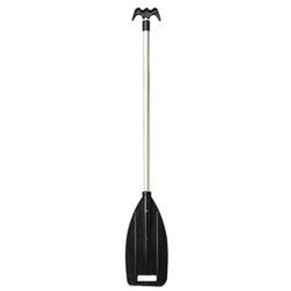 Telescopic Paddle - Blue - 6 Feet - Durable Design with Double Boat Hook