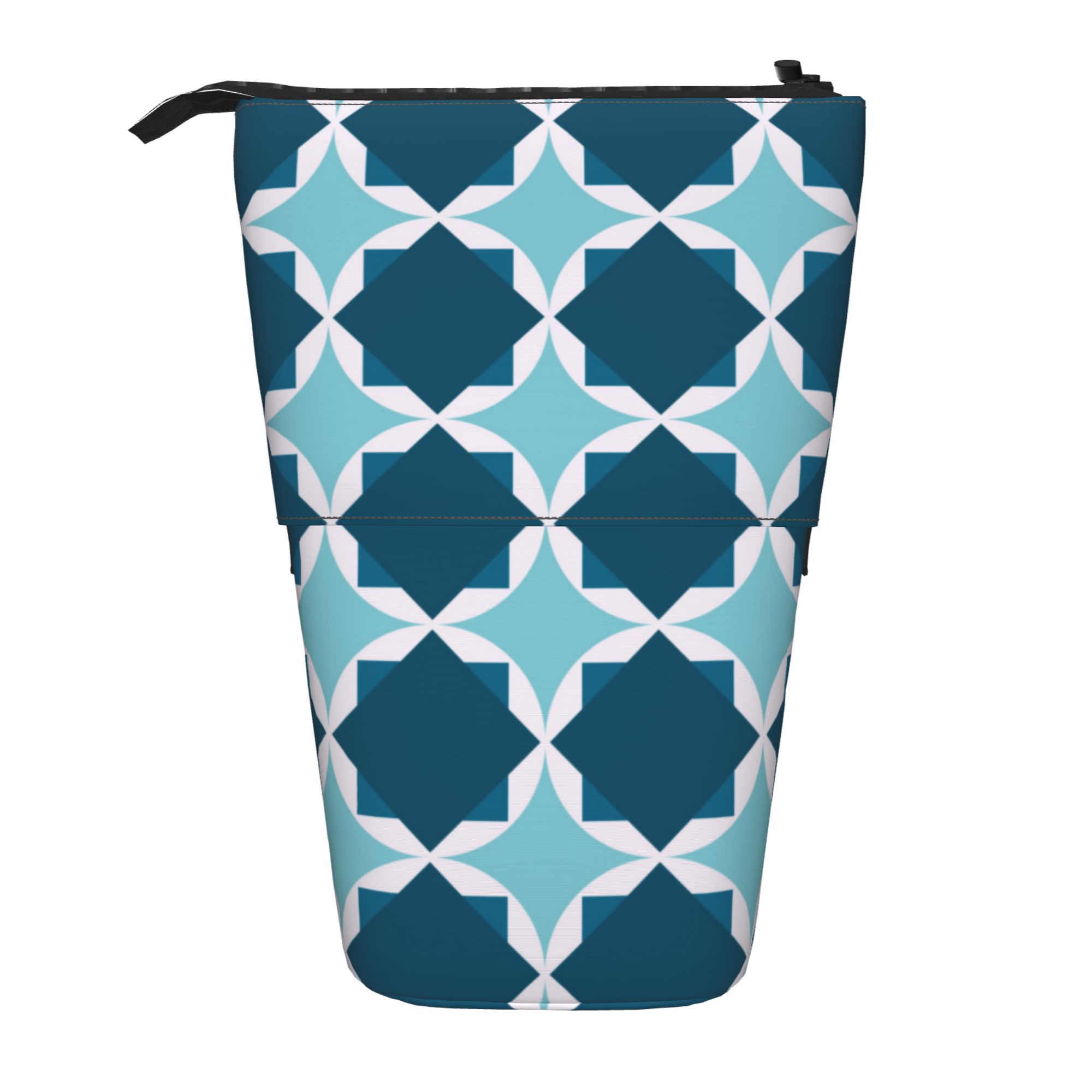 Telescopic Pencil Pouch Holder Canvas Seamless Pattern Background