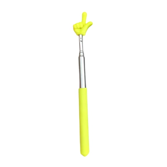 Telescopic Pointer for Classroom – Extendable Finger Pointer Stick, Retractable Teacher Hand Pointer for Whiteboard, Blackboard & Presentations