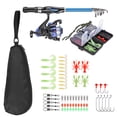 thumbnail image 1 of Telescopic Pole,Rod Reel Soft Lures Barrel Reel Set With Reel Combo Kit Set With Soft With Soft Lures Combo Kit 1.5m Lures Barrel Swivels Kit 1.5m Rod Pole Combo Huiop Rod Reel Rod Combo, 1 of 7