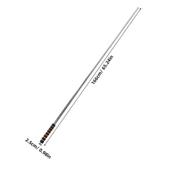 COMPUKAS Pool Cue Stick for Players of All Sizes, 1 Piece, 65.24 Inches Length, and Lightweight Design