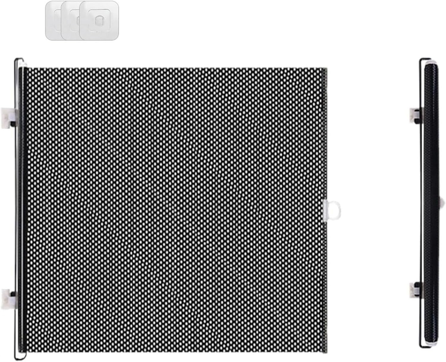 EXAOMBLE 115x60cm Car Pet Safety Fence Net Dog Mesh Barrier Car Separation Net For Pet Protection Suitable For Dogs And Cats In Vehicle