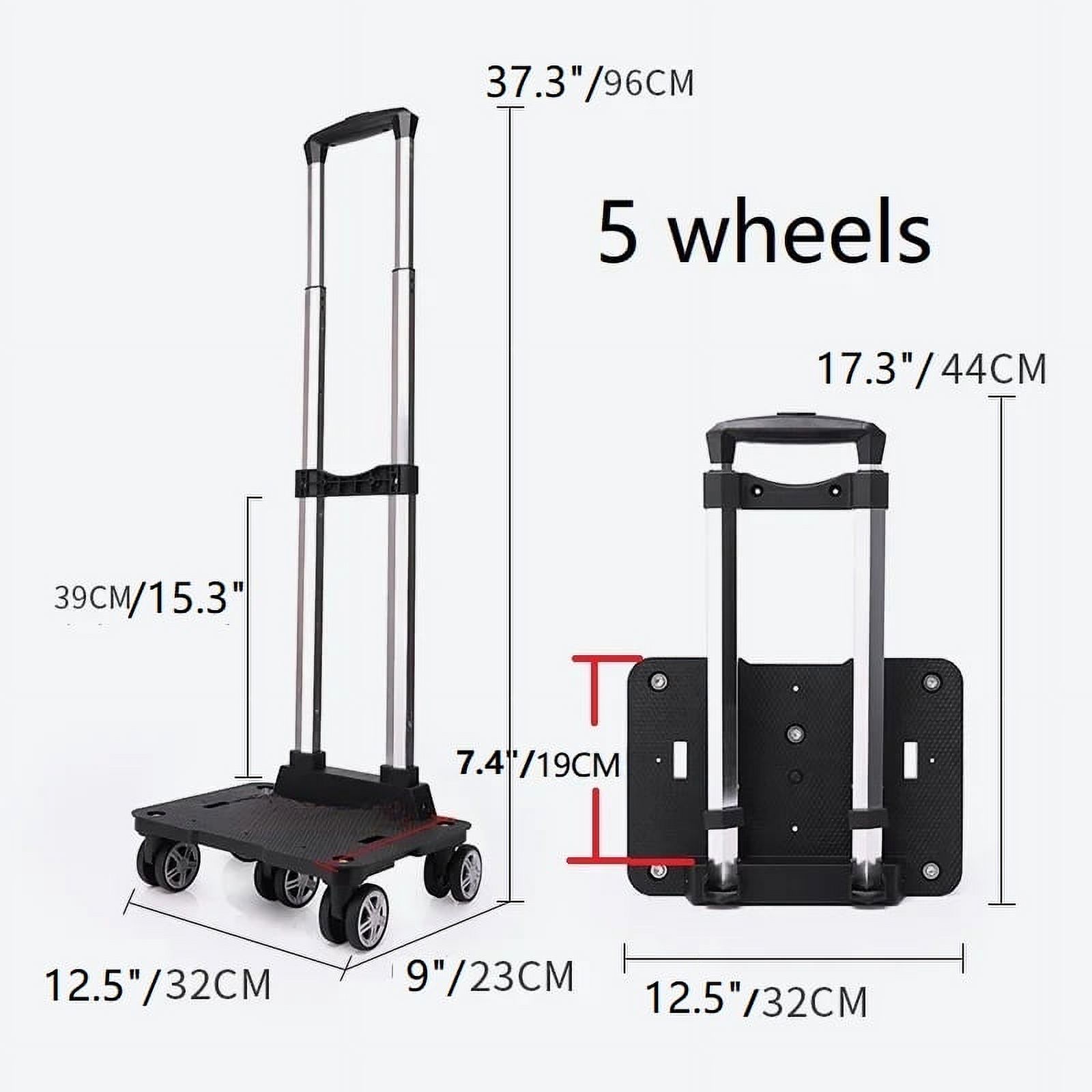 Telescopic Rod Bracket Aluminum Alloy Pulling Rod Cart Kid Trolley for ...