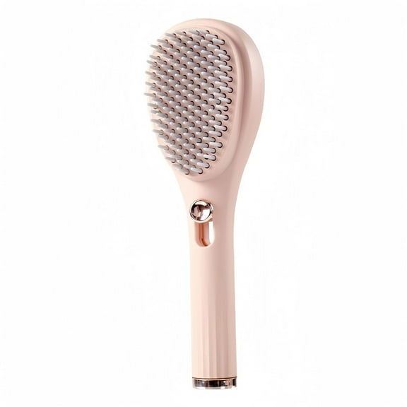 Telescopic Self Cleaning Hair Brush with One Click Cleaning Technology Massage Comb Scalp Cleansing Tool For Women Men Portable Design