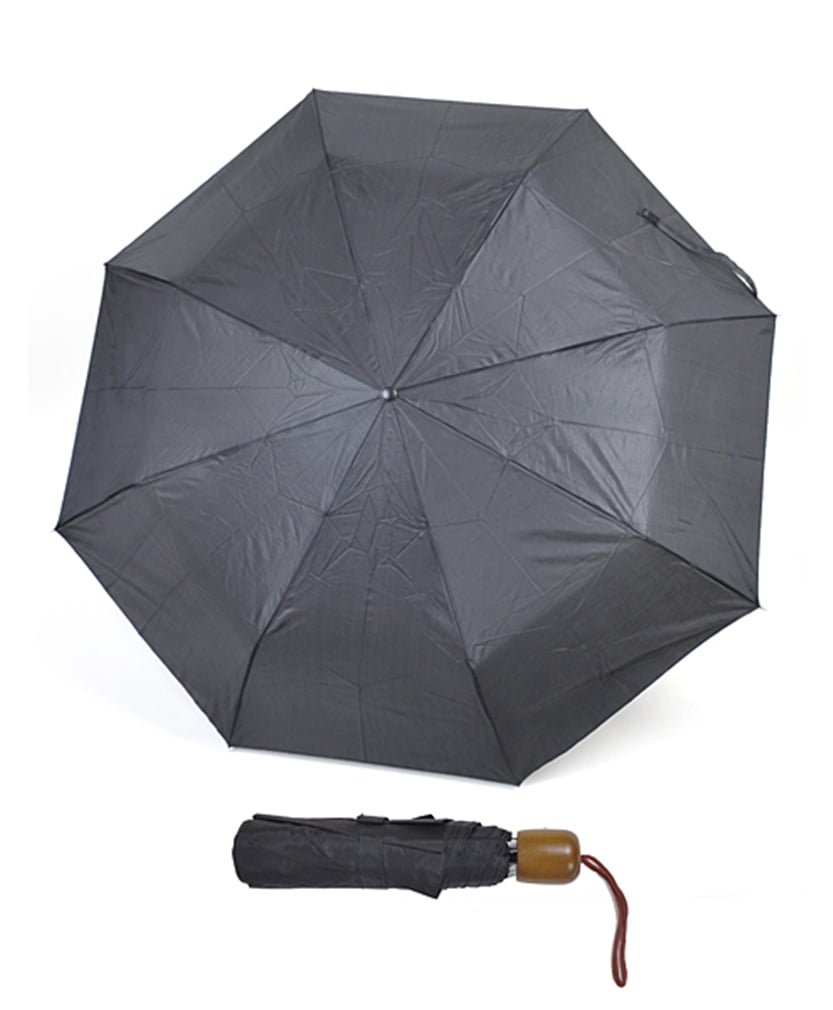 Black Steel Wet Umbrella Bag Floor Stand - 12Dia x 36 3/4H