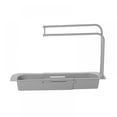 thumbnail image 1 of Telescopic Sink Holder Rack Expandable Storage Drain Basket Rack Sponge Soap Holder Drainer Sink Tray Holder Expandable Storage Drain Basket for Home Kitchen, 1 of 2