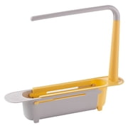 Telescopic Sink Storage Rack for Sponge, Thickened Design, Drain Assistant