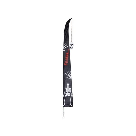 Telescopic Skeleton Flag