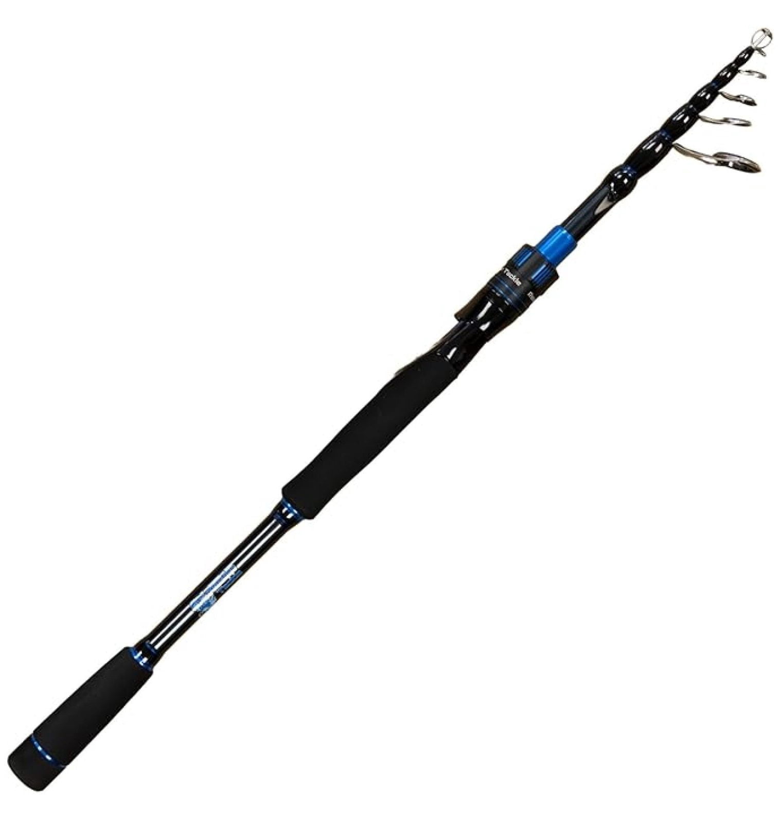 Telescopic Spinning Rod Series– Carbon Travel Fishing Rod – Collapsible Rod for Freshwater and Saltwater – Medium/Light or Medium/Heavy Action