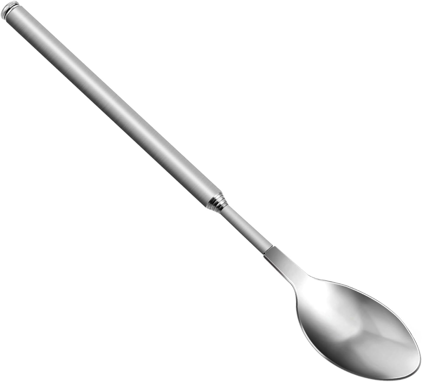 Telescopic Spoon Retractable Spoon Extending Spoon 2063cm/ 824.8in, Stainless Steel Telescopic