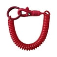 thumbnail image 1 of Telescopic Spring Lanyard Keychain with Carabiner Clip for Keys Phones and Bag Accessories, 1 of 1