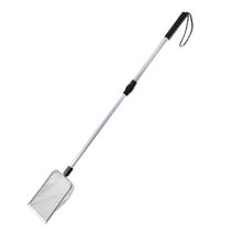 Telescopic Stainless Steel Cat Litter Scoop, Come With Ergonomic Non-Slip Extended Handle And Lightweight Mesh Shovel For Easy Cleaning And Compact Storage
