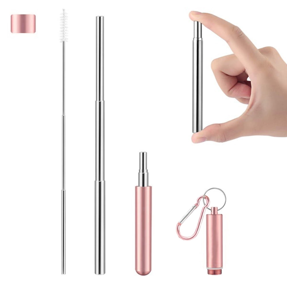 Telescopic Stainless Steel Straws