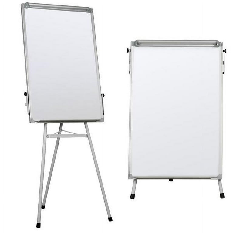 Height Adjustable Flipchart with Tripod Stand Magnetic Whiteboard Easel  with Telescopic Aluminum Stand and Sliding Paper Hanger - China White  Board, Black Board
