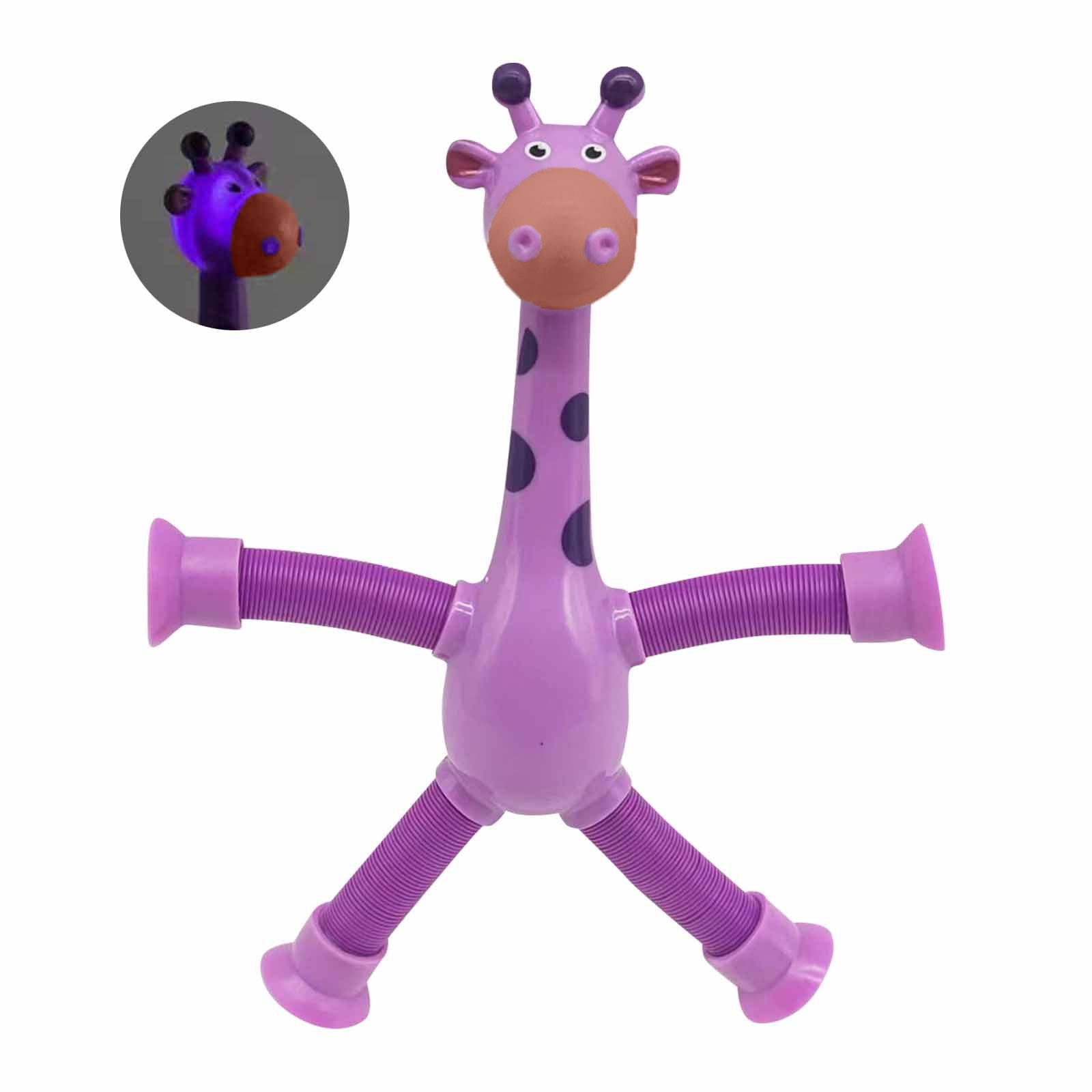 1 Year Old Boy Birthday Gift Ainiv Telescopic Suction Cup Robot Toy, 4 Pieces Novel Kids Suction Cup Toys, Funny Fidget Toys, Pop Tubes Sensory Toys For Kids, Decompress Educational Sensory Toys