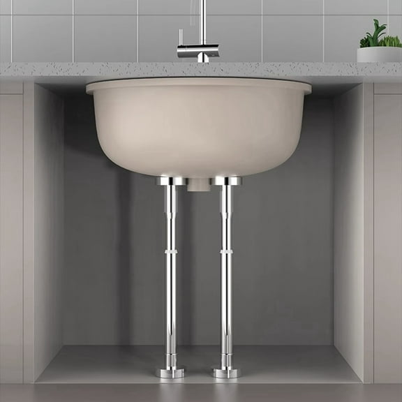 Telescopic Support Pole Adjustable Cabinet Lifting Bracket System Extendable Rod For Furniture Installation