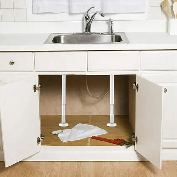 Telescopic Support Pole Adjustable Cabinet System Extendable Rod Furniture Installation Bracket Lift Support Bar