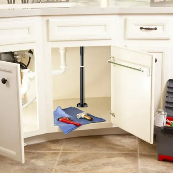 Telescopic Support Pole Adjustable Cabinet System Extendable Rod Furniture Installation Bracket Lift Support Bar