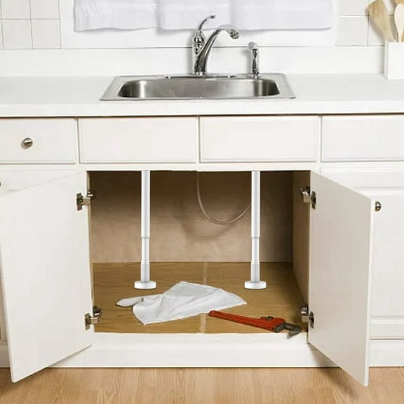 Telescopic Support Pole Adjustable Cabinet System Extendable Rod Lift Bracket For Furniture Installation