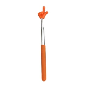 Telescopic Teacher Pointer, Extendable Hand Pointer Finger Stick with Soft Grip Handle, Retractable Classroom Pointer for Teaching Presentations, 8.2"-26.7"