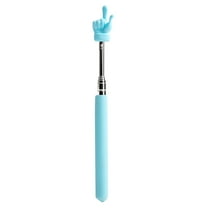 Telescopic Teachers Pointer Retractable Handheld Finger Stick for Classroom Whiteboard Presentations Extends to 21.7 Inches