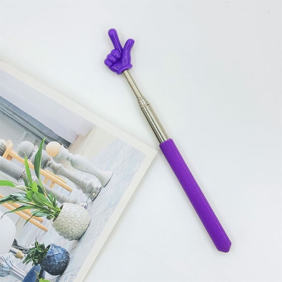 Telescopic Teachers Pointer Stick Retractable Finger Pointer for Classroom Reading Presentation School Supplies Extendable Hand Whiteboard Teaching Tool