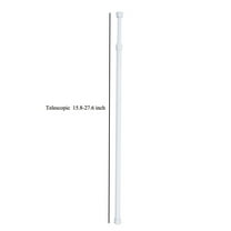 Telescopic Tension Curtain Rod, Qiopertar Under $5 Spring Extendable Telescopic Net Voile Tension Curtain Rail Pole Rod Rods